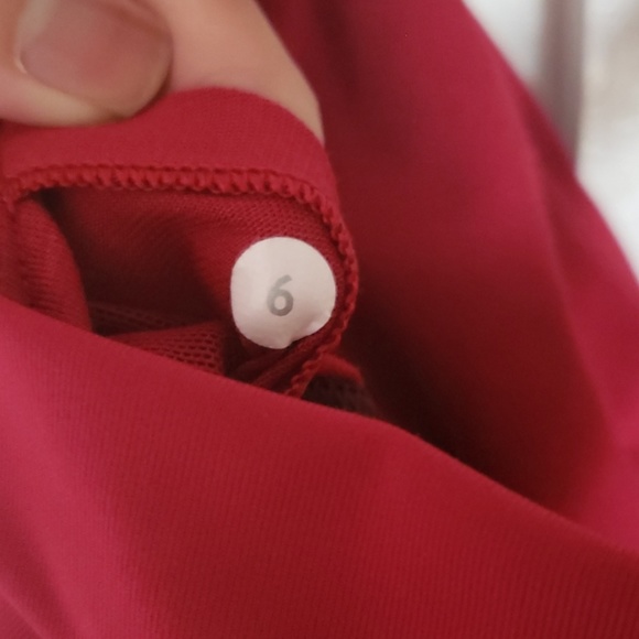 Lululemon Wrap It Up Tank in Cranberry - Picture 3 of 8